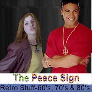 Peace Sign, Retro Jewelry