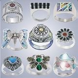 Wholesale .925 Sterling Silver Semi Precious