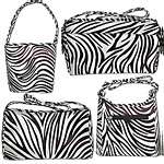 Zebra Stripe Handbags